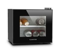Klarstein Happy Hour 30cm 9.8L Drinks Fridge with Glass Door Black