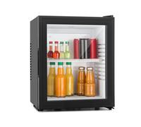 Klarstein Happy Hour 47.5cm 23L Drinks Fridge with Glass Door Black