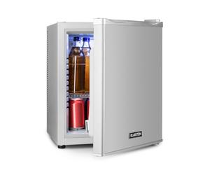 Klarstein Happy Hour 47.5cm 30L Mini Drinks Fridge Silver
