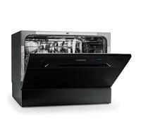 Klarstein Table Top Dishwasher, 6 Place Setting Mini Dishwasher, Quiet Operation Countertop w/ 6 Washing Programs, Compact Tabletop, Easy To Install Homes/Office Small