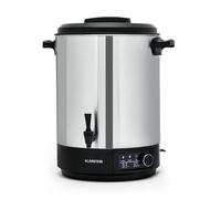 Klarstein Hot Water Dispensers for Kitchen Fast Boil40L Large Instant Hot Water Dispenser UrnElectric Cooks Professional Hot Water Dispenser w/Tap for Tea2500W Stainless Steel Boiler Dispenser Grey