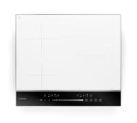 Klarstein Hybrid Induction Hob Flexzone 60 cm LED Slider Control Hot Plate White