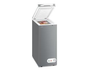 Klarstein Iceblokk 51 L 85 cm chest freezer silver