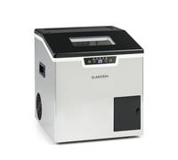 Klarstein IceFestival 1.8L 20kg/24h Ice Maker Silver/Black