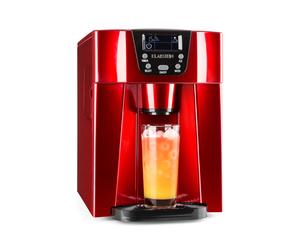 Klarstein IceVolcano 0.6L 12kg/24h Ice Maker Red