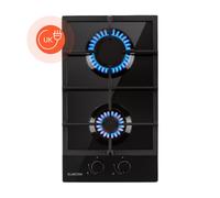 Klarstein Ignito 30cm Gas hob 2 burners Black