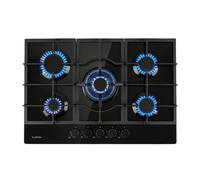 Klarstein Ignito 75cm Gas hob 5 burners Black