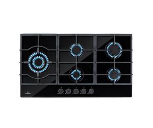 Klarstein Ignito 90cm Gas hob 5 burners Black