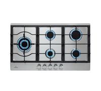 Klarstein Ignito 90cm Gas hob 5 burners Silver