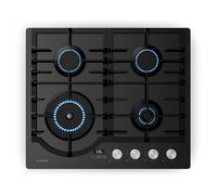 Klarstein Ignito Timer 60cm Gas hob 4 burners Black