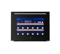 Klarstein Illuminosa 59cm 19 Bottles Built-In Wine Cooler Black