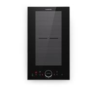 Klarstein induction hob 2 plates, Built-in 3500 watt induction hob with touch control panel & timer, Efficient electric induction Plate