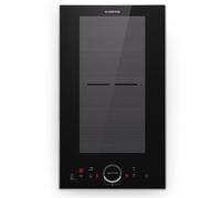 Klarstein induction hob 2 plates, Built-in induction hob with 2 hobs, 3500 watt with touch control panel & timer, Efficient electric