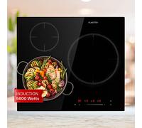 Klarstein Induction Hob, 5800W Electric Hobs Induction Cooker, 3 Ring Electric Pan Hob, Built-In Table Top Cookers w/ 3 Hobs, Touch Control, Inductions Heater Cooktops, Hot Plates for Cooking