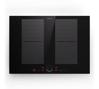 Klarstein induction hob, glass ceramic hob, 7000W induction with 4 plates, built-in with touch display and timer, modern hobs overheating protection