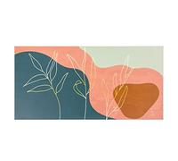 Klarstein Infrarotheizung mit Bild, 700W Thermostat & IoT/WiFi Wandmontage/Deckenmontage Erkennung Offener Fenster, CO2-Freie Infrarot Heizung für Badezimmer, Goldene Linien