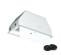 Klarstein Integrated Cooker Hood 60 cm Canopy Kitchen Hood 390 m³/h Touch LED [EEK: A+]