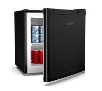 Klarstein Irene Mini Freezer, 31L Fridge/Freezer, Adjustable Temp -24°C to 10°C, Energy Class C, Quiet 38 dB, Table Top Design for Bedrooms & Small Spaces, Black