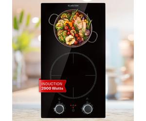 Klarstein Kochheld 30cm 2 Ring Induction Hob Black