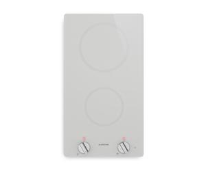 Klarstein Kochheld 30cm 2 Ring Induction Hob White