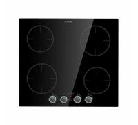 Klarstein Kochheld 4-Zone Induction Hob 6000W Rotary Control Glass Black