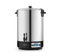 Klarstein KonfiStar Brushed Stainless Steel 40L Digital Preserving Cooker Silver