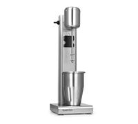 Klarstein Kraftpaket Pro Drink Mixer, 80 W, 1 Litre, 2 Speeds, 20000 RPM, Stainless Steel Mixing Cup, Milk & Protein Shakes, Drink Mixer, Cocktail, Bar Gastro, Professional, Silver