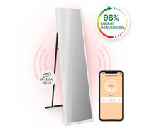 Klarstein La Palma Smart 900W 160x40cm Infrared Mirror Heater White