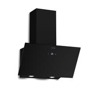 Klarstein Laurel 60cm 417m³/h Angled Cooker Hood Black