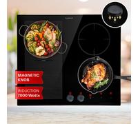 Klarstein MagniChef 60cm 4 Ring Induction Hob Black