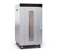 Klarstein Master Jerky 30-90°C 20 Trays Commercial Food Dehydrator Silver