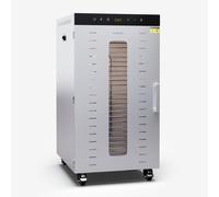 Klarstein Master Jerky 30-90°C 24 Trays Commercial Food Dehydrator Silver