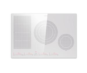 Klarstein Masterzone 77cm 4 Ring Induction Hob White