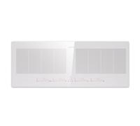 Klarstein Masterzone Slim 90cm 2 Flex Zones 4 Ring Induction Hob White