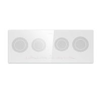 Klarstein Masterzone Slim 90cm 4 Ring Induction Hob White