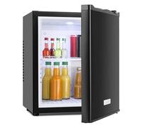 KLARSTEIN Mini Fridge for Bedrooms, Food, Drinks, Beer & Skincare Cooler with Interior Lighting, 23L Table Top Fridge w/Adjustable Shelves, Quiet & Small Fridge For Home & Office