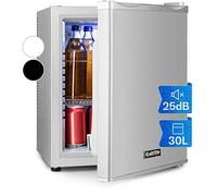 KLARSTEIN Mini Fridge for Bedrooms, Food, Drinks, Beer & Skincare Fridge Cooler, 30L Table Top Fridge w/Adjustable Shelves, Quiet & Small For Home & Office