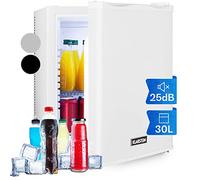 KLARSTEIN Mini Fridge for Bedrooms, Food, Drinks, Beer & Skincare Fridge Cooler, 30L Table Top Fridge w/Adjustable Shelves, Quiet & Small For Home & Office