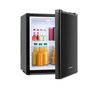 KLARSTEIN Mini Fridge for Bedrooms, Food, Drinks, Beer & Skincare Fridge Cooler, Interior Lighting Drinks Fridge, 23L Table Top Fridge w/Adjustable Shelves, Quiet & Small Fridge For Home & Office.