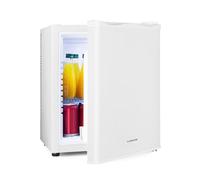 KLARSTEIN Mini Fridge for Bedrooms, Food, Drinks, Beer & Skincare Fridge Cooler, Interior Lighting Drinks 30L Table Top w/Adjustable Shelves, Quiet & Small For Home & Office