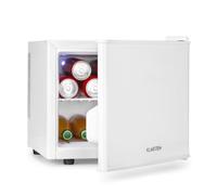 KLARSTEIN Mini Fridge for Bedrooms, Home, Office, Bar, Caravans, Camping, 17L, White, Compact, Quiet, 0-15°C