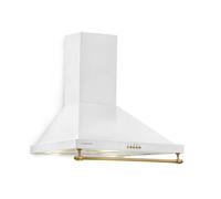 Klarstein Montblanc 60cm 599m³/h Retro Chimney Cooker Hood White