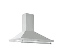 Klarstein Montblanc 90cm 599m³/h Retro Chimney Cooker Hood Silver