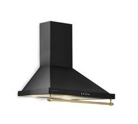 Klarstein Monthblanc 60cm 599.2m³/h Retro Chimney Cooker Hood Black