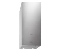Klarstein Monumenta - extractor hood, cooker hood, wall-mounted extractor hood, exhaust air/recirculating air, 559m³/h exhaust air output, stainless steel, 2 x activated charcoal filter, black