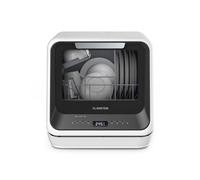 Klarstein Nanowash 42cm 6 Programms Tabletop Dishwasher Black