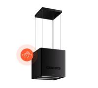 Klarstein Nexture 40cm 661m³/h Island Cooker Hood Black