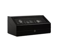 KLARSTEIN Old Marshall watch winder for 13 watches, selectable movement modes for time/direction, black