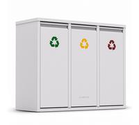 Klarstein Orderly 3 waste bins 45 litres