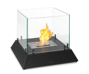 Klarstein Phantasma Cubo 1.0kW 4-6h Bio Eethanol Table Top Fire Black